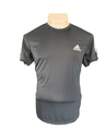 Playera Adidas on the run gris