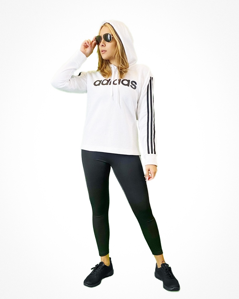 Hoodie Adidas Blanco (Extra Small)