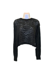 Blusa DKNY Sport Tiger Print Oscuro